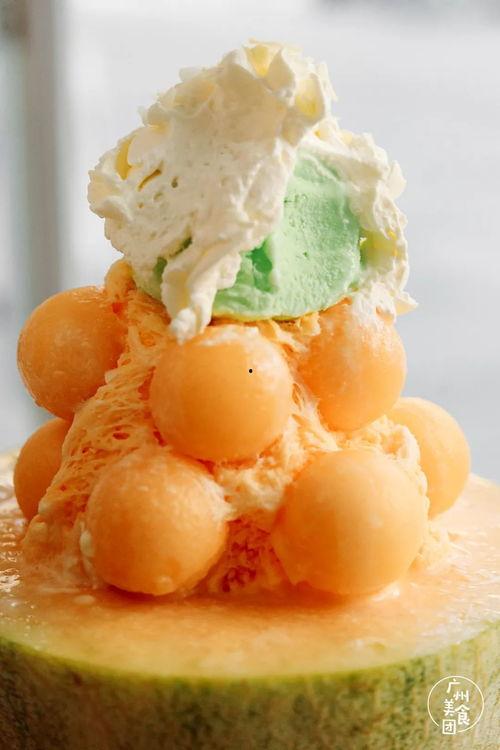 吃哈密瓜雪糕,哈密瓜雪糕的甜蜜诱惑